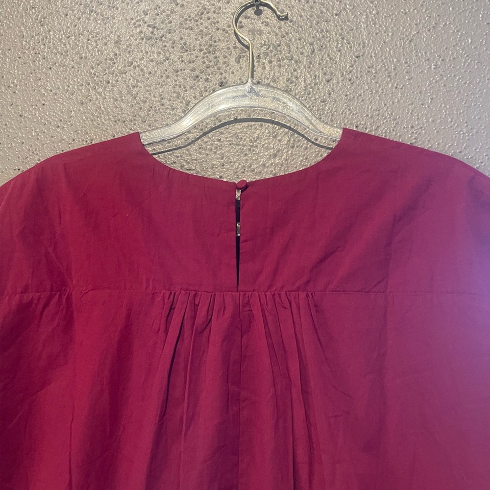 Pinch Cece Deep Red Short Sleeve Dress - Picture 6 of 7
